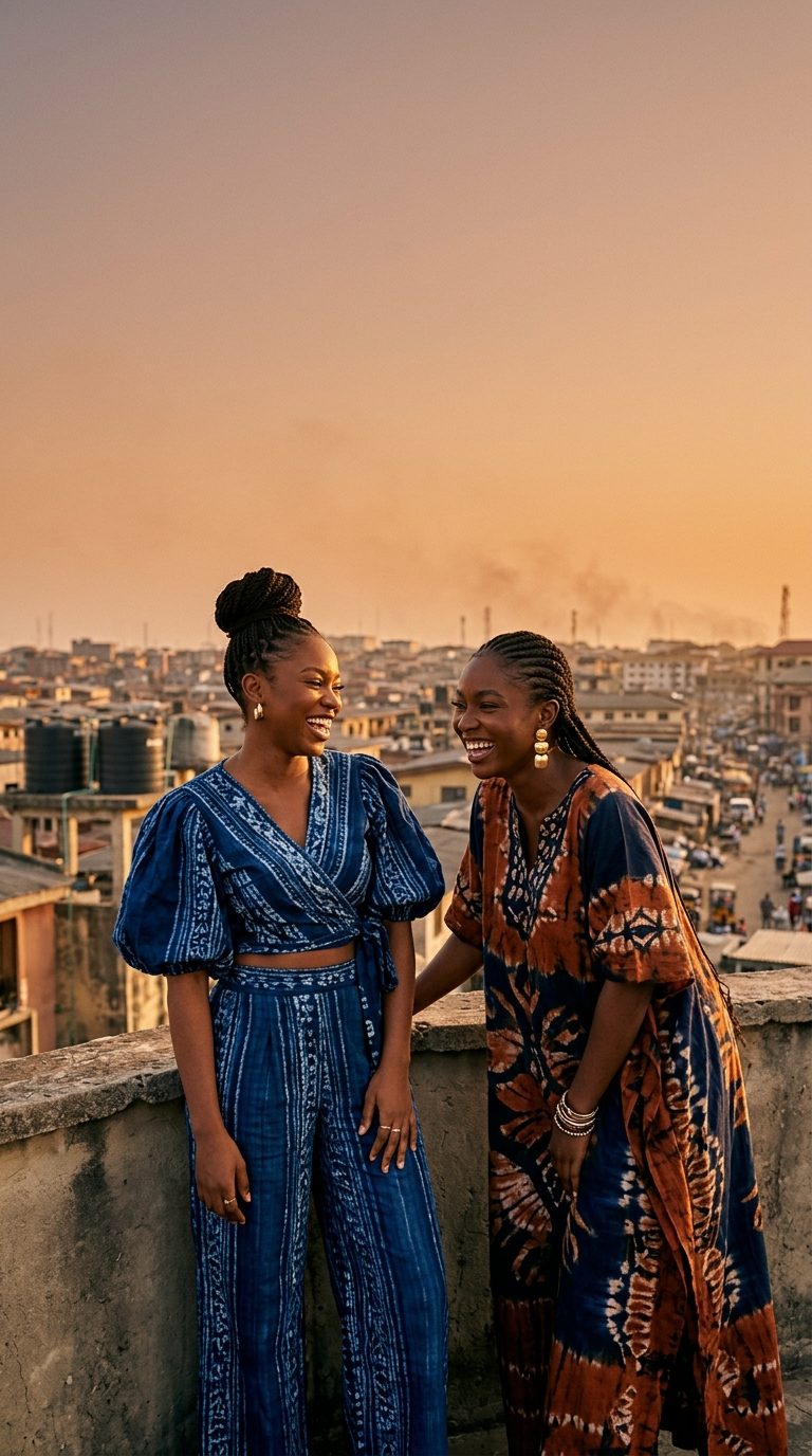 Fashion campaign sample